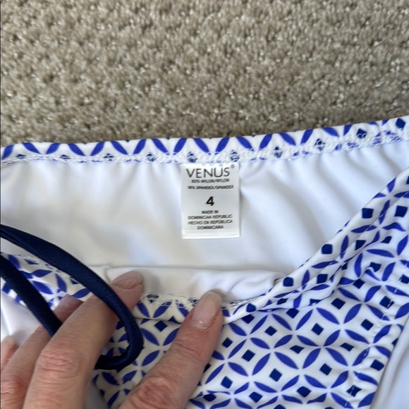 ❤️Venus Blue Geometric Bikini Bottom - Picture 2 of 4